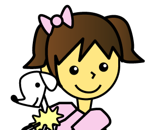 女の子